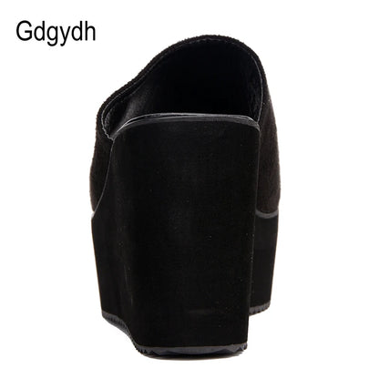 Summer Slip on Women Wedges Sandals Platform High Heels Fashion Open Toe Ladies Casual Shoes Comfortable Promotion Sale